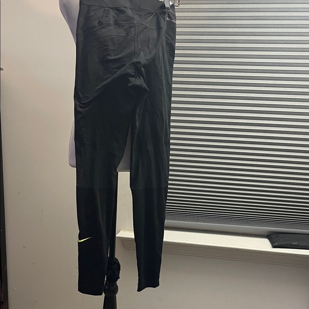 Nike Black and White Pro Dri-Fit Athletic Shorts